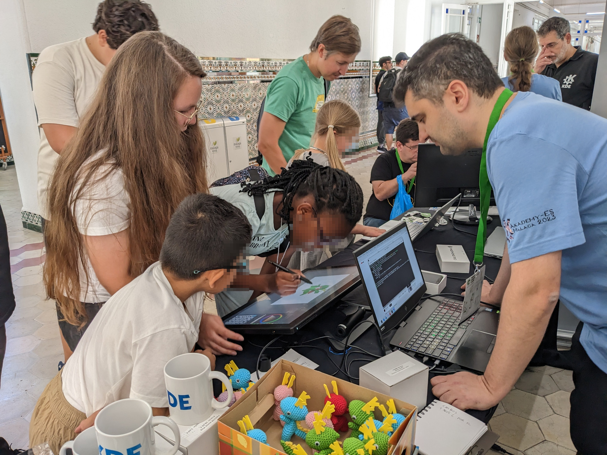 Booth at Akademy-es 2023