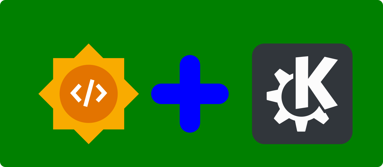 GSoc + KDE logos